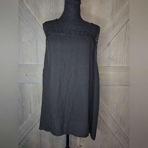 torrid Tops - Torrid Black Tank Top sz 4